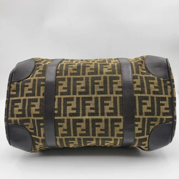 FENDI Zucca FF Canvas Boston 35 Bag..authentic.. - Picture 5 of 15
